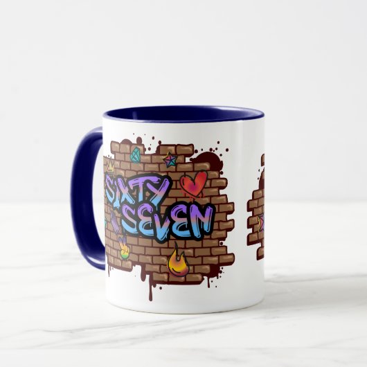 Graffiti Style 67 Mok (Voorkant links)