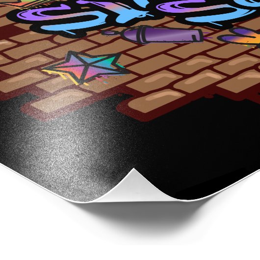 Graffiti Style 67 Poster (Hoek)