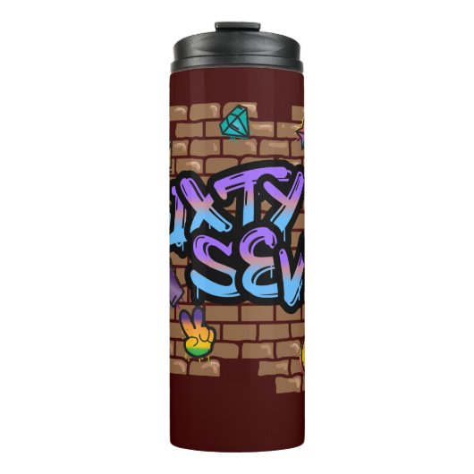 Graffiti Style 67 Thermosbeker (Voorkant)