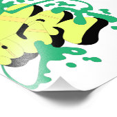 Graffiti Style Digital Art Poster – Urban Wall Dec (Hoek)