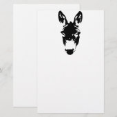 Graffiti Style Donkey of Mule Street Art Tekening Briefpapier (Voorkant / Achterkant)