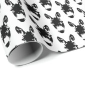 Graffiti Style Donkey of Mule Street Art Tekening Cadeaupapier (Rol Hoek)