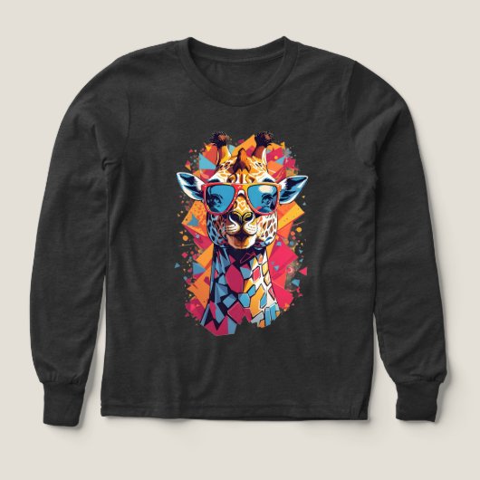 Graffiti Style Giraffe Portrait-58567 (Voorkant)