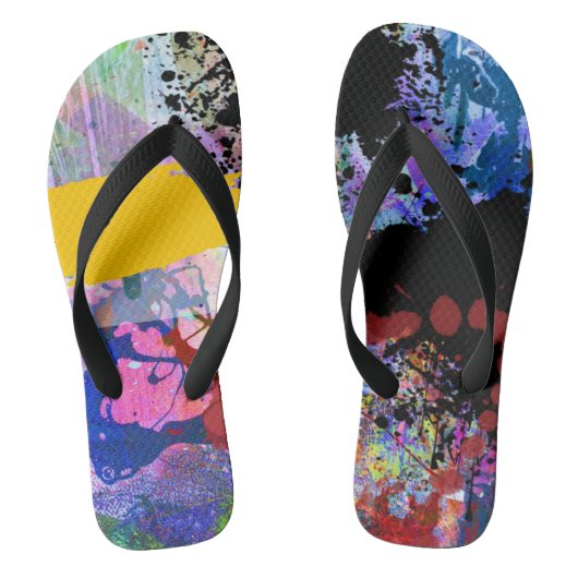 Graffiti Style High Top Shoes Teenslippers (Voetbed)