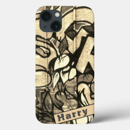 Graffiti Style Hoesje-Mate iPhone Case