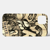 Graffiti Style Hoesje-Mate iPhone Case (Achterkant (horizontaal))