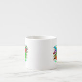 Graffiti Style Organ Donatie Bewustheid Espresso Kop (Voorkant)