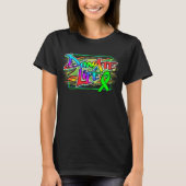 Graffiti Style Organ Donatie Bewustheid T-shirt (Voorkant)