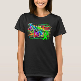 Graffiti Style Organ Donatie Bewustheid T-shirt