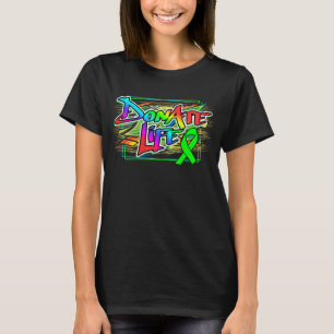 Graffiti Style Organ Donatie Bewustheid T-shirt