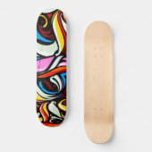 Graffiti Style Skateboard (Voorkant)