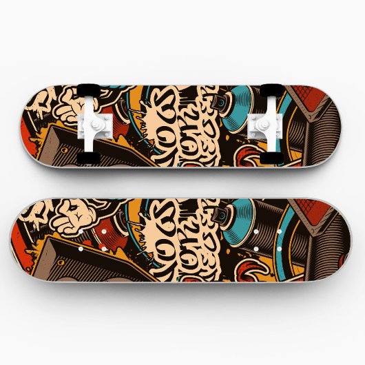Graffiti Style Skateboard | Graffiti Skateboard De