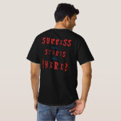 Graffiti Style Street Art Classic T-shirt (Achterkant volledig)