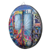 Graffiti Subway Train. Dartbord (Voorkant Rechts)