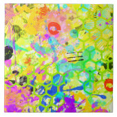 Graffiti Summer Abstract 2 Tegeltje (Voorkant)