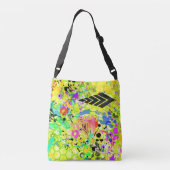 Graffiti Summer Crossbody Tas (Achterkant)