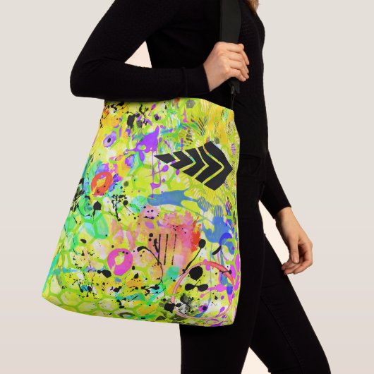 Graffiti Summer Crossbody Tas (Dichtbij)
