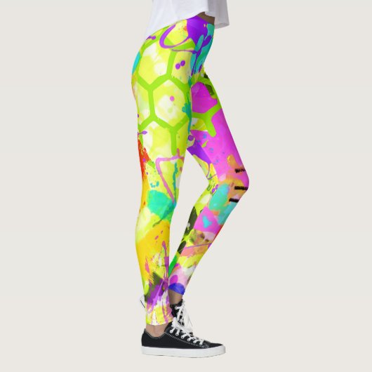 Graffiti Summer Leggings (Rechts)