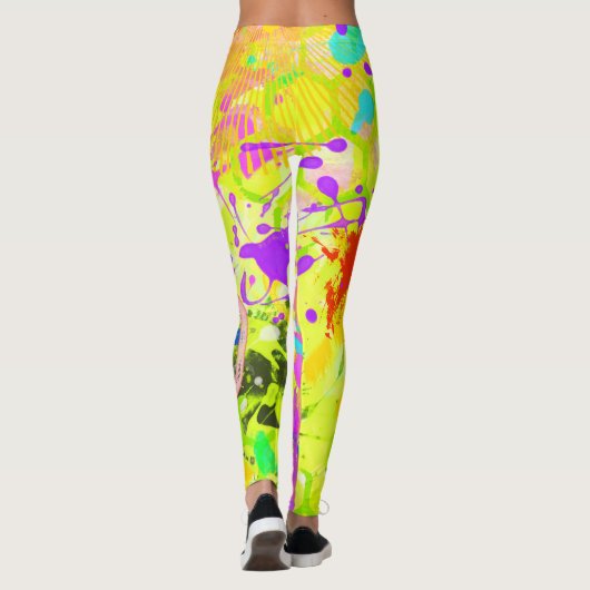 Graffiti Summer Leggings (Achterkant)