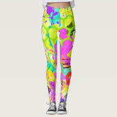 Graffiti Summer Leggings (Voorkant)