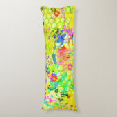 Graffiti Summer Lichaamskussen (Voorkant Verticaal)