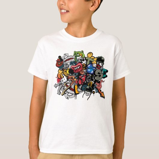 Graffiti T-shirt (Voorkant)