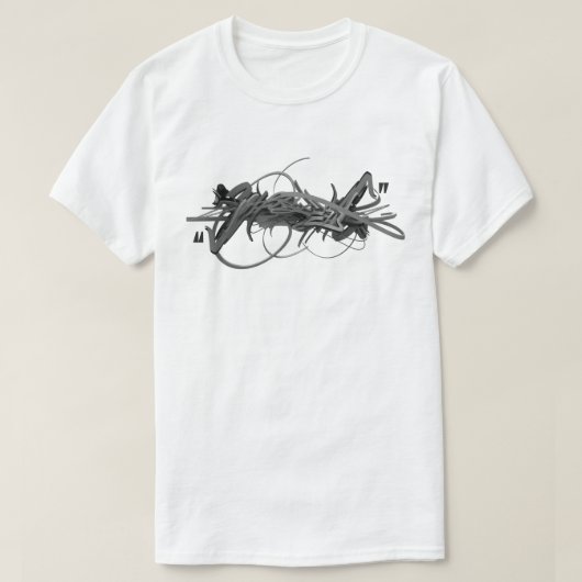 Graffiti t shirt ontwerp gefaseerd (Design voorkant)