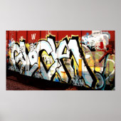 GRAFFITI TAGGGING POSTER (Voorkant)