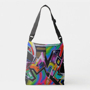 Graffiti tas! crossbody tas