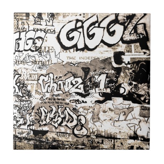 Graffiti Tegeltje (Voorkant)