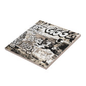 Graffiti Tegeltje (Zijkant)