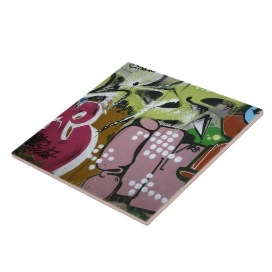 Graffiti Tegeltje (Zijkant)