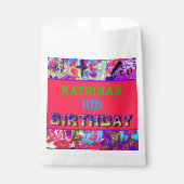 Graffiti thema verjaardag bedankzakje (Voorkant)