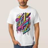 Graffiti-threads: verklaringen over stedelijke sti t-shirt (Voorkant)