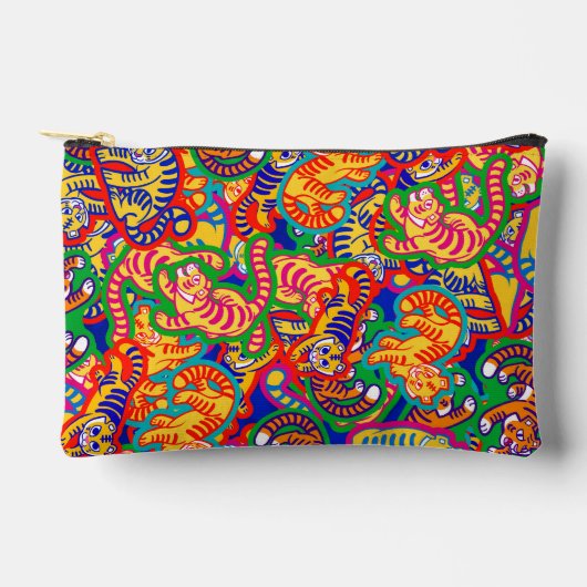 Graffiti Tiger Memphis Global Village Coffehouse Etui (Voorkant)