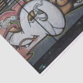 Graffiti Tissuepapier (Detail)