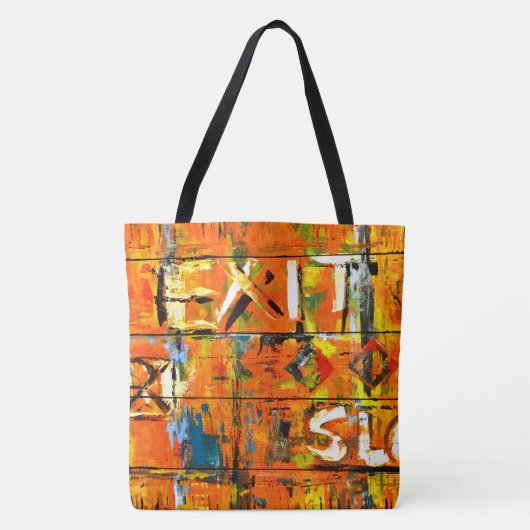 Graffiti Tote Bag (Voorkant)