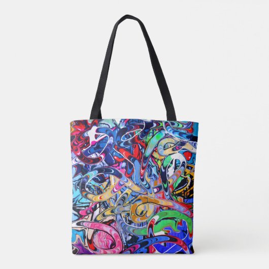 Graffiti Tote Bag (Achterkant)