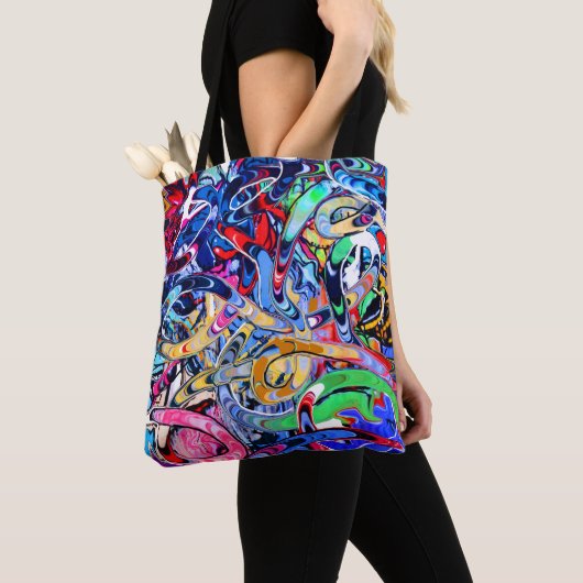 Graffiti Tote Bag (Dichtbij)