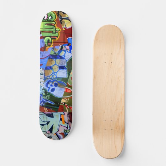 Graffiti Trains Skateboard Deck (Voorkant)