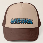 Graffiti Trucker Hat Trucker Pet (Voorkant)