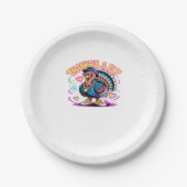 Graffiti Turkije Vibes - Dankbaar & Fly Cartoon Ar Papieren Bordje (Voorkant)