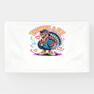 Graffiti Turkije Vibes - Dankbaar & Fly Cartoon Ar Spandoek