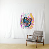 Graffiti Turkije Vibes - Dankbaar & Fly Cartoon Ar Wandkleed (In Situ (horizontaal))