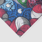 Graffiti Urban 24-1 deklaagpapier Tissuepapier (Detail)