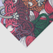 Graffiti Urban 24-2 debetpapier voor ontkoppeling Tissuepapier (Detail)