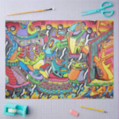 Graffiti Urban 28 Ontkoppelingspagina Papier (Craft)