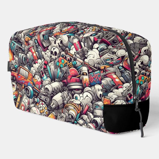 Graffiti Urban Art Toilettasje (Rechterhoek)