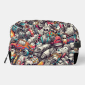 Graffiti Urban Art Toilettasje (Achterkant)