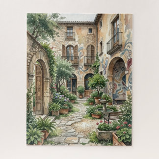 Graffiti Urban Courtyard Puzzel